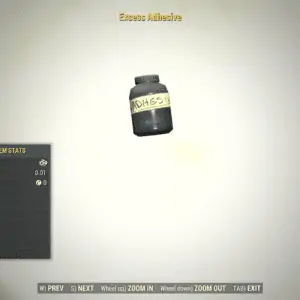 Screenshot of a Fallout 76 item for PC & Steam players, showing the stats.