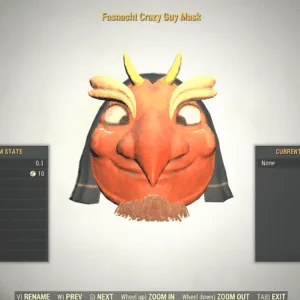 Screenshot of a Fallout 76 item for PC & Steam players, showing the stats.
