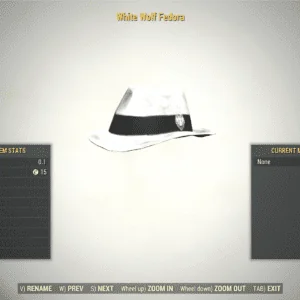 Screenshot of a Fallout 76 item for PC & Steam players, showing the stats.