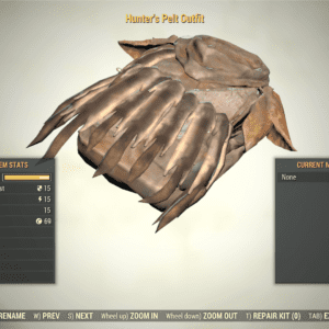Screenshot of a Fallout 76 item for PC & Steam players, showing the stats.