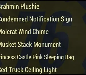 Screenshot of a Fallout 76 item for PC & Steam players, showing the stats.
