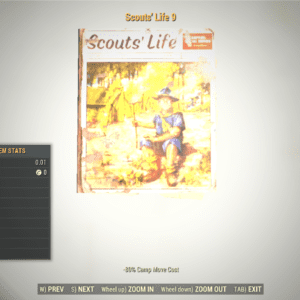Screenshot of a Fallout 76 item for PC & Steam players, showing the stats.