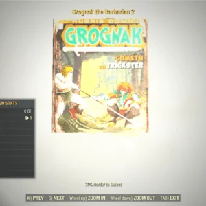 Screenshot of a Fallout 76 item for PC & Steam players, showing the stats.