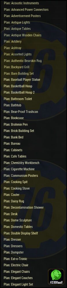 Screenshot of a Fallout 76 item for PC & Steam players, showing the stats.