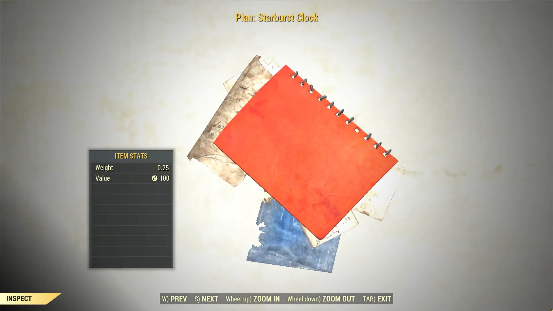 Screenshot of a Fallout 76 item for PC & Steam players, showing the stats.