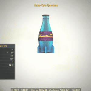 Screenshot of a Fallout 76 item for PC & Steam players, showing the stats.