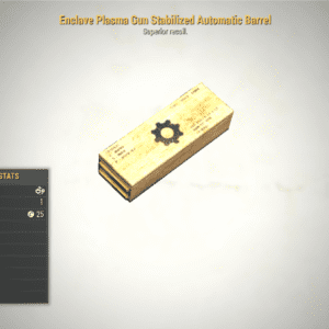 Screenshot of a Fallout 76 item for PC & Steam players, showing the stats.