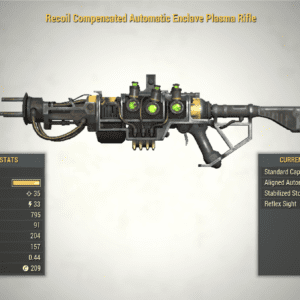 Screenshot of a Fallout 76 item for PC & Steam players, showing the stats.