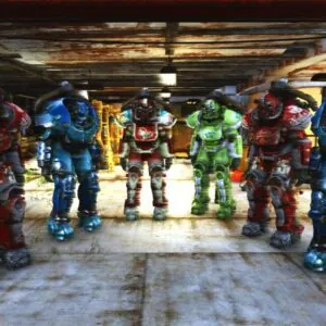 Screenshot for the Power Armor Paintjob service for Fallout 76 PC players.