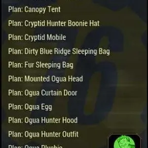 Screenshot of Beasts of Burden Event plans rewards.