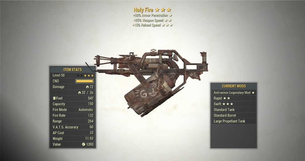 Anti-Armor Holy Fire Reload