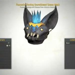Fasnacht Glowing Scorchbeast Queen Mask Fallout 76 PC