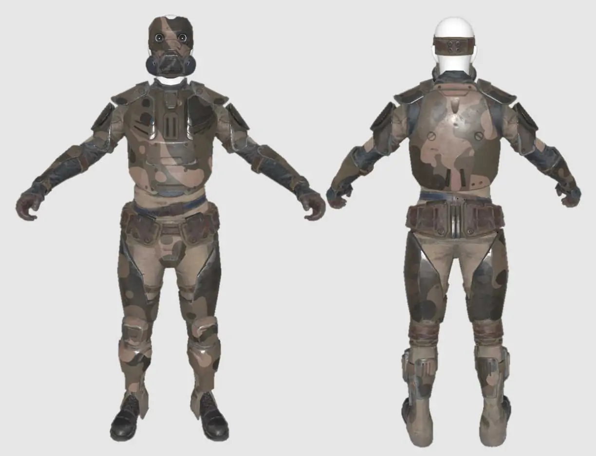 Forest Scout Armor Set Fallout 76