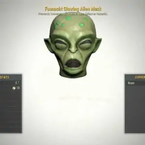 Glowing Alien Mask Fallout 76 PC
